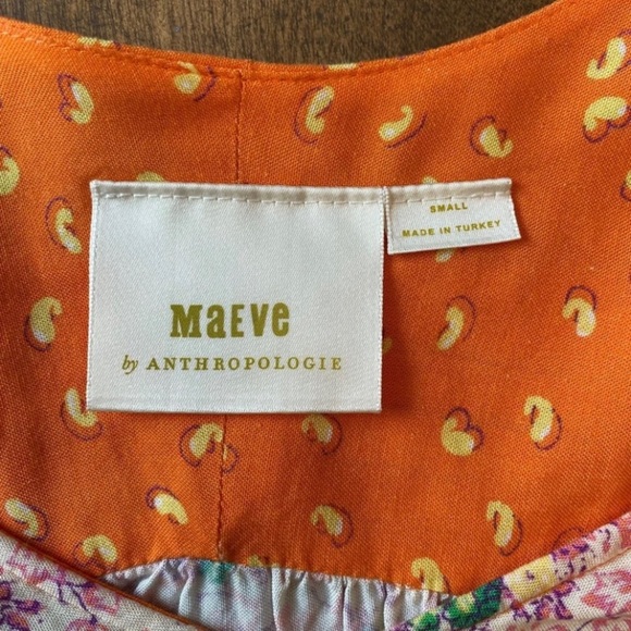 Maeve by Anthropoloie Boho Sunshine Top - Picture 3 of 6